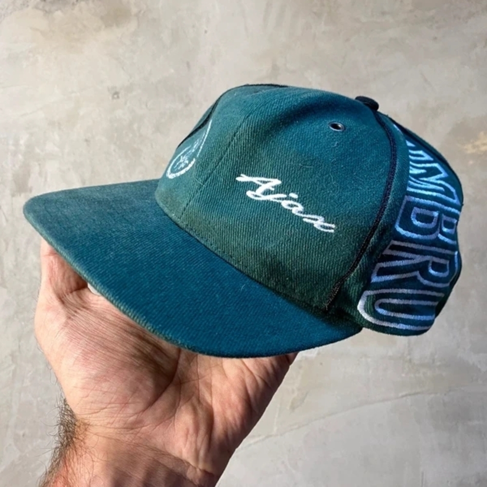 AFTCO Teal Men's Logo Surf Cap with Contrast Panel